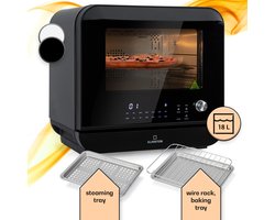 Vita Pro heteluchtfriteuse incl. stomen 2450 W 18 liter 14 programma's 800 ml watertank