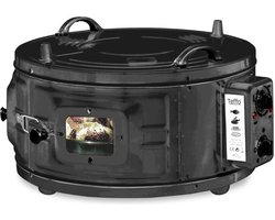 XL Teffo Ronde Elektrische Oven - Vrijstaand - 32L - Zwart