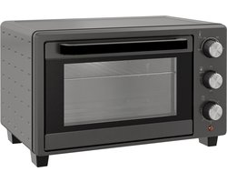 ZYLARO mini oven - Vrijstaande Elektrische Oven - 21L - 1400W - Grijs