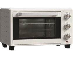 ZYLARO mini oven - Vrijstaande Elektrische Oven - 21L - 1400W - Wit