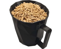 Biologisch afbreekbare pelletschep - 3D-geprint en lichtgewicht - Capaciteit tot 2 kg