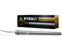 Bougie voor Pelletkachel 170/160 mm Ø 12,5 mm 350 W met Flens en Connectoren voor PALAZZETTI MCZ SUPRA JOTUL