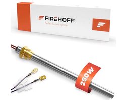Bougie voor Pelletkachel - 250W - 140/150 mm - 9,9 mm Draad met Snelkoppeling