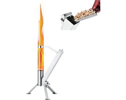 Buitenverwarming Houtpelletkachel voor Terras en Tuin - Duurzaam en Veilig