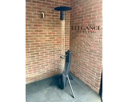 Elegance Heating Spin Outdoor Pellet Terras Heater - Terrasverwarmer - Patio Heater - Outdoor Heater - Tuinhaard - 1,7 meter