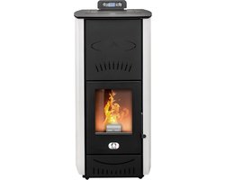 Geïntegreerde Pelletkachel 8 kW met Ventilatie, Programmeerbaar en 5 Vermogensniveaus