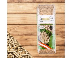 Houtpellets - Brandstof pellets - Haard verwarming - DINplus ÖNorm gecertificeerd - 30 kg zak - Niet van toepassing