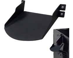 Houtpellets Helper - Grill Accessoires - Stroomlijn Legen - Magnetische Montage - 11.5 x 10 cm - Zwart