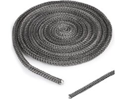 KARZO - Afdichtsnoer Ø 8 mm x 25 m - Glasvezel - Vuurvast - Houtkachel Pelletkachel