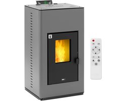 MSW - Pelletkachel met water - 20 kW - voor 380 m³ / 25 L water