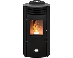 Pelletkachel WiFi 18 kW - Efficiënt 91% - Verwarmt tot 180 m² - Programmeerbaar en Snelverwarmend