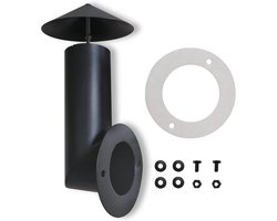 Rookstapel voor Pelletgrills - Verbetert Luchtstroom en Temperatuurregeling