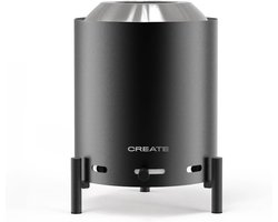 Rookvrije Terraskachel met Pellets - Verstelbare Vlam & Draagbaar