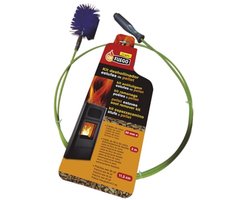 Schoorsteenveger voor Pelletkachels - 80 mm, 2 meter