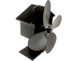 Stille eco houtkachelventilator voor optimale warmteverspreiding