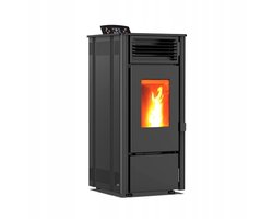 THUNDER® Pelletkachel | SOPHIA BLACK I 8,1 kW | tot 85 m² | Wi-Fi | Bedieningspaneel | Thermostaat |