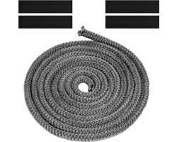 Vuurvaste Deurafdichting voor Oven en Pelletkachel - Hittebestendig Afdichtingskoord en Isolatietape