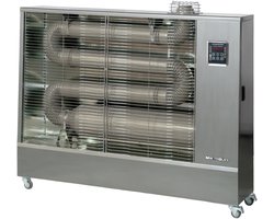 Infrarood dieselstraler Pro 16 kW silver 180-920 m³ MW Tools WD56IK