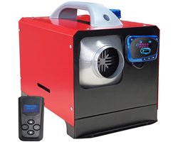 Orbit Electronic Compacte Diesel Standkachel 12V - 8KW - LCD Bediening - Aluminium Behuizing en Uitlaat