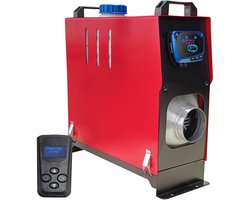 Orbit Electronic Diesel Standkachel 12V - 8KW - LCD Bediening - 5L Tank - Aluminium Behuizing en Uitlaat