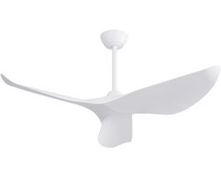 38 inch plafondventilator zonder licht, moderne plafondventilatoren voor binnen en buiten met afstandsbediening voor DC-motor voor slaapkamer en woonkamer