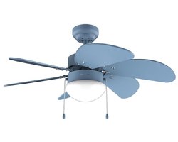 Cecotec Plafondventilator met licht EnergySilence Aero 3600 Vision 50W 92cm 6 bladen blauw