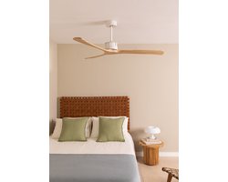 CREATE - Plafondventilator 40W silent XL Ø152 cm - Zomer/Winter Functie - 6 snelheden - Motor DC - Programmable 1-8H - WIND LARGE