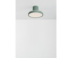 CREATE - Stille plafondventilator 40W Ø114 cm intrekbare bladen met licht - Sage - WIND CLEAR SCULPT