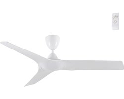 CristalRecord - Plafondventilator Orkaan Ø 132 cm outdoor IP44 wit