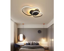 Dimbare Hartvormige Plafondlamp met Afstandsbediening - Moderne Verlichting voor Kinderkamer en Slaapkamer