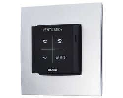 Duco bedieningsschakelaar zwart - RF - bedraad - 0000-4601