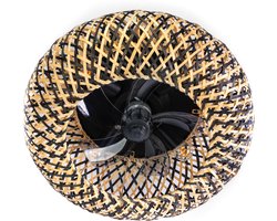 Expo Trading ETH - Plafondventilator No. 8 Otis Ø 50 cm beige zwart