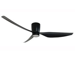 Freelight - Plafondventilator Arioso Ø 127 cm met verlichting zwart