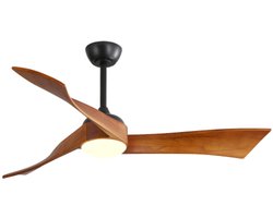 Gotagee 52 inch plafondventilatorlamp met 6-snelheden afstandsbediening, energiebesparende DC-motor