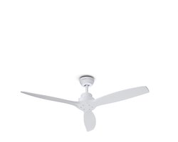 Klarstein Santa Elena Plafondventilator - 52" Echt houten bladen, 6 snelheden, afstandsbediening, Stil 45dB, 9.060m³/h Luchtstroom, Zomer & Winter standen, 8 uur Timer