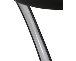 Lindby - Plafondventilatoren met verlichting- met dimmer - Aluminium, PVC, AS, ijzer - H: 23 cm - zwart, rookgrijs