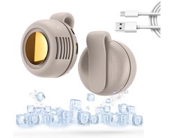 Mini Ventilator - Clip-On Ventilator - Oplaadbare USB Ventilator - Portable Clip Fan - Nekventilator - USB Oplaadbare Stille Bladeless Ventilatoren - Verstelbare - Geschikt Voor Buiten, Op Reis En Op Kantoor