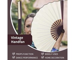 Opvouwbare handventilator voor evenementen, dans en decoratie