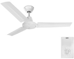 Plafondventilator EDM 33981 Wit 60 W Ø 140 cm industrial