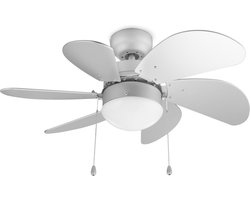 Plafondventilator Tristar VE-5810 - Ceiling Fan met Trekkoord - 3 Instelbare Standen - Ø 76 cm - Wit