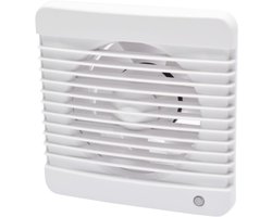 Sanivesk stille inbouwventilator Standaard wit Ø 100 mm