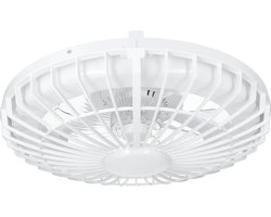 Silencio LED plafondlamp ventilator – Voor zomer en winter – Incl. handige afstandsbediening - Plafondventilator met verlichting - Plafondlampen - Ventilatorlamp - Ventilatoren plafond - Plafonventilator