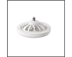 Stille Plafondventilator met LED Licht - Ventilatorlamp voor Slaapkamer, Kinderkamer en Woonkamer - Energiebesparende Ventilator met Hanglamp - Modern Design en Fluisterstil - Perfect voor Huishoudelijk Gebruik