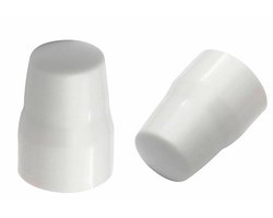 KARZO - 2-pack radiatorventieldop - Universele Push-Fit Witte kunststof radiatordop