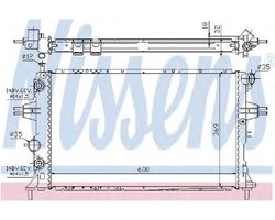 Radiateur Motor Koeling Geschikt voor Opel Astra G & Zafira A
