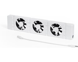 Radiator Ventilator Uitbreidingsset voor Onder Radiatoren - Energiebesparend en Geruisloos