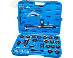 Radiatortester Set In Koffer Met 16 Adapters - 27-delig