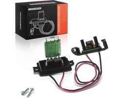 Regelaar Ventilatorweerstand Verwarming Airco Compatibel met Megane II (2002-2020)