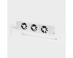 SpeedComfort Radiator Ventilator Uitbreidingsset – 2x Sneller Warm - Tot 22% energiebesparing - Simpel te plaatsen - Fluisterstil - Nederlands product - Energiezuinige Radiatorventilatoren - Wit