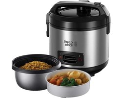 12 Liter Stoomkoker - Incl. Maatbeker en Stoommandje - Rijstkoker 500 Watt